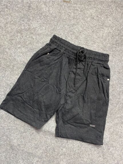 Dark Grey Cotton Shorts