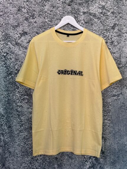 Yellow Printed T-shirt