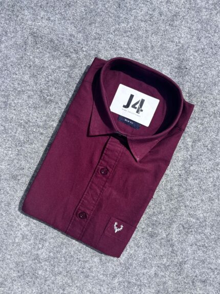 MAROON  SHIRT